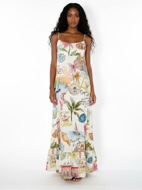 Label of Love Anthropologie Sargantana Maxi Dress